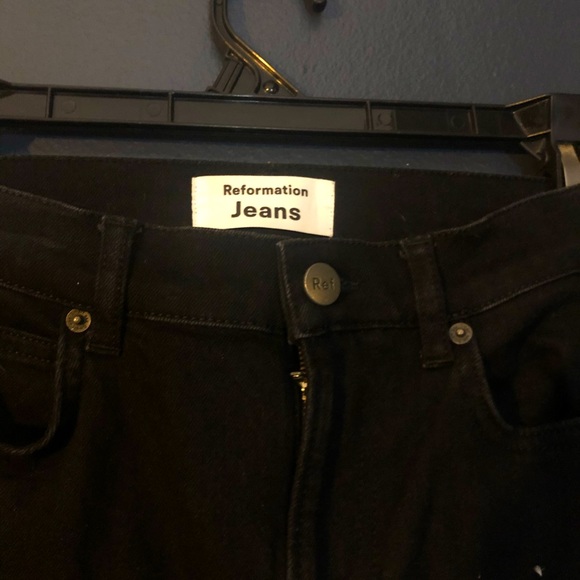 Reformation Black Skinny Jeans - Picture 2 of 7
